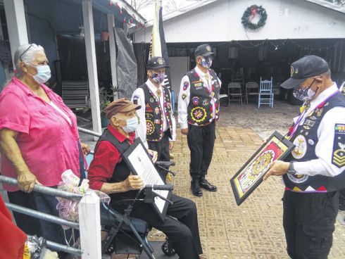 Lumbee Tribe, Warriors Association pay respect to 102-year-old WWII veteran - U.S.  - Stripes