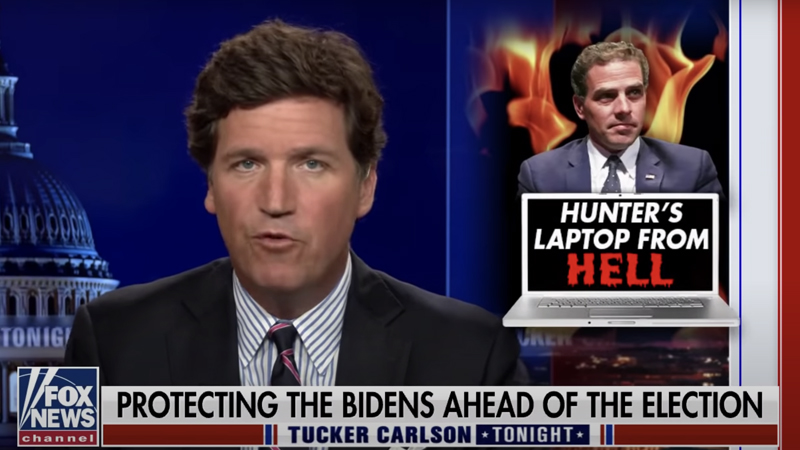 Tucker Carlson Roasts DOJ Over Hunter Biden Laptop Cover Up