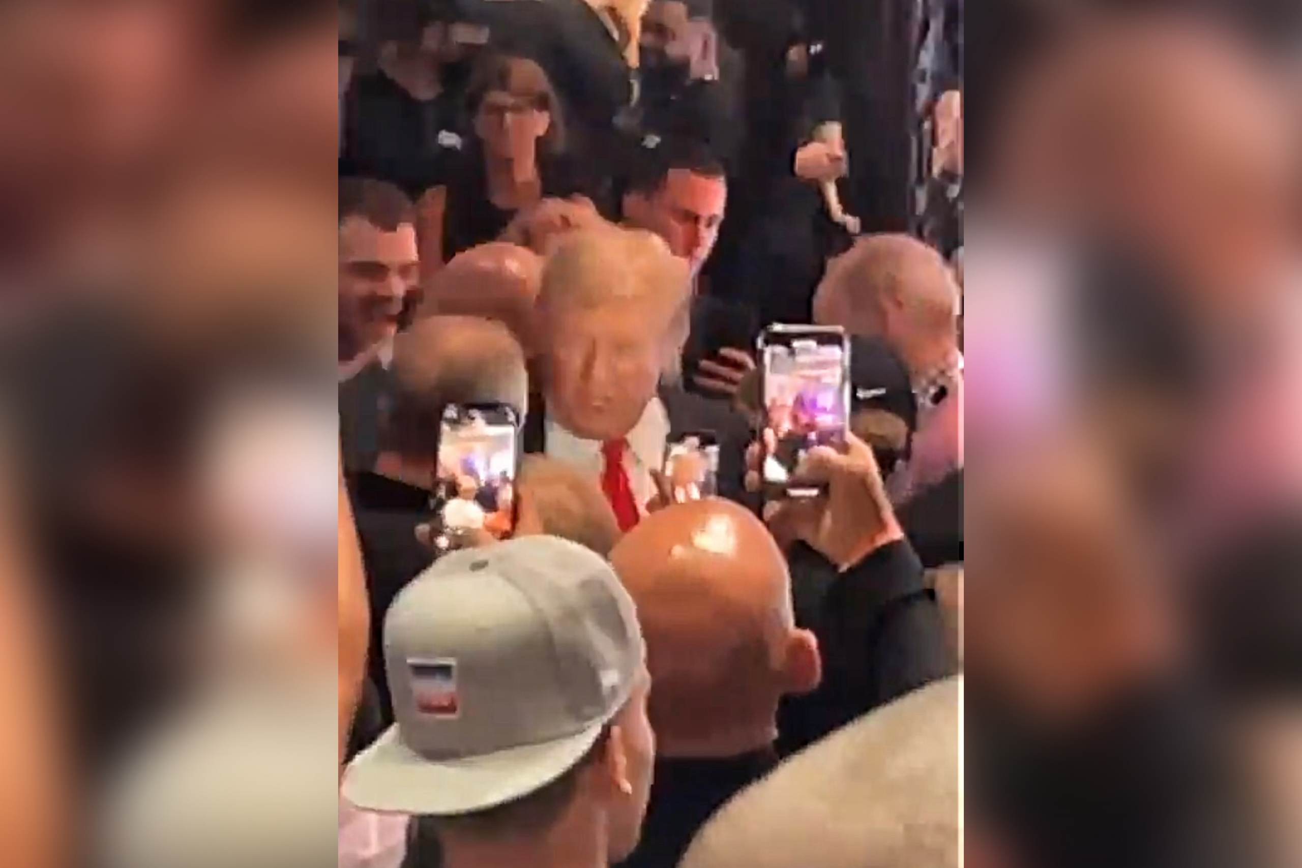 AWESOME! Crowd Chants "USA! USA!..." as President Trump Makes Appearance at UFC 264 in Las Vegas (VIDEO)