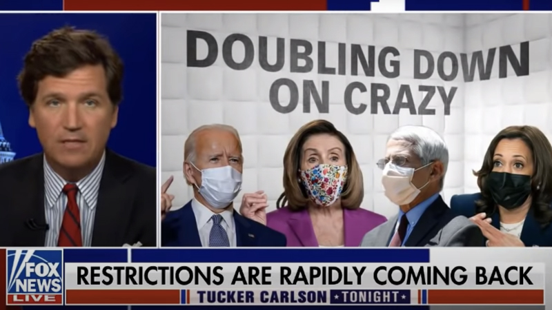 Tucker Carlson Slams CDC for Arbitrarily Changing COVID Protocols