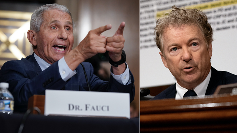 Rand Paul Calls Out Fauci For Lying to Congress Over Gain-of-Function Research — Fauci Loses It!