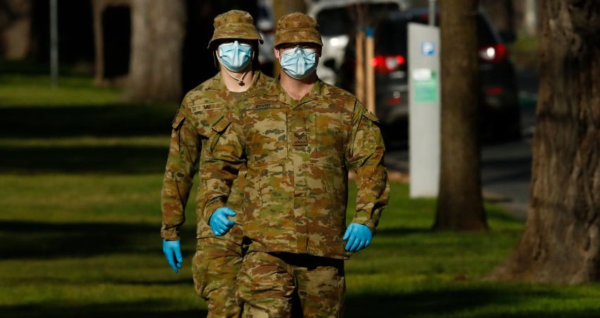 Australia Calls in Military to Enforce Lockdown