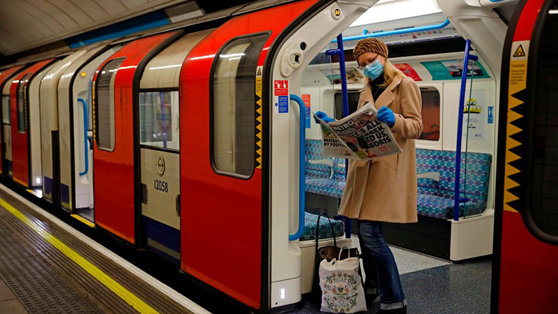 London Mayor Sadiq Khan Wants To Make It Illegal To Ride Trains Unmasked