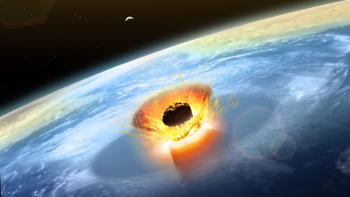 Origin of dinosaur-ending asteroid possibly found. And it's dark. | Live Science