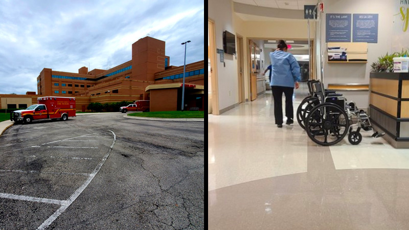 Citizen Journalist Documents Empty Hospitals, Disproving Overrun Hospital Myth