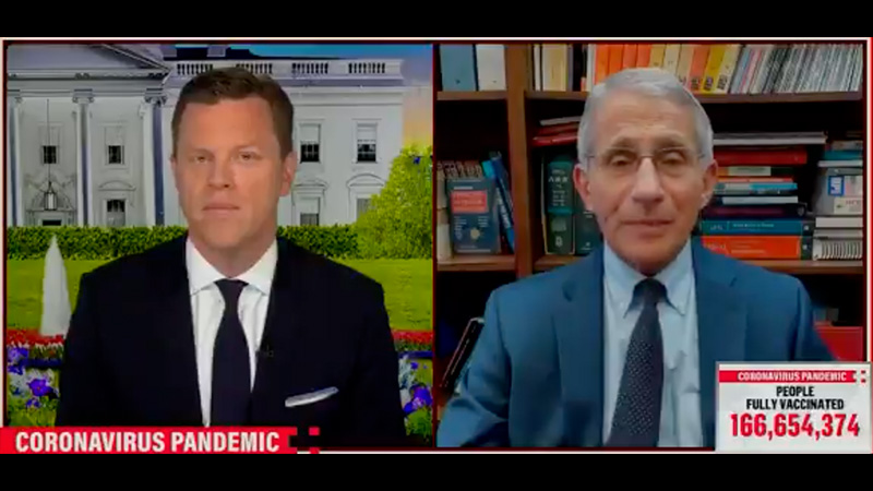 Watch: Fauci Supports Vaccine Mandates & Says Now Isn’t The Time For Individual Freedom