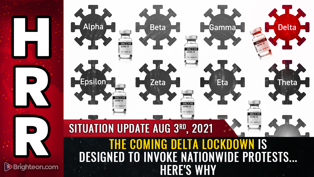 The coming Delta lockdown is DESIGNED to invoke nationwide protests so they can be exploited as a backdrop for false flag event to blame “anti-vaxxers” – NaturalNews.com