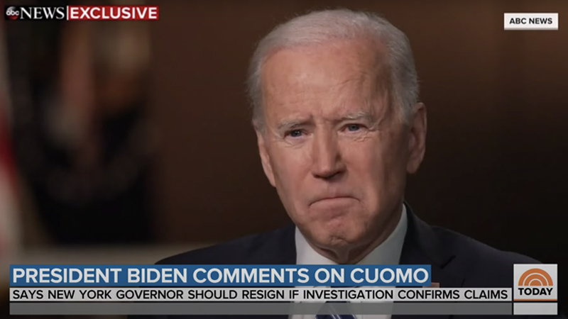 Biden Called For Gov. Cuomo To Resign If AG Probe Found He Sexually Harassed Women