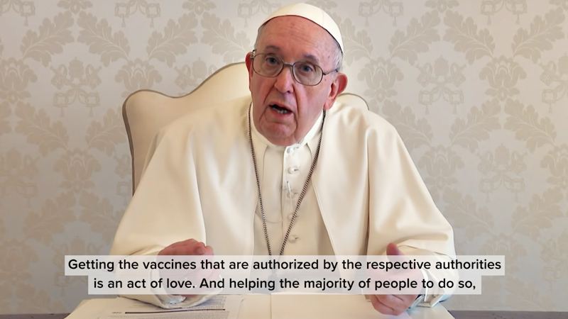 Pope Tells Catholics Getting Experimental Covid Jab An “Act of Love”