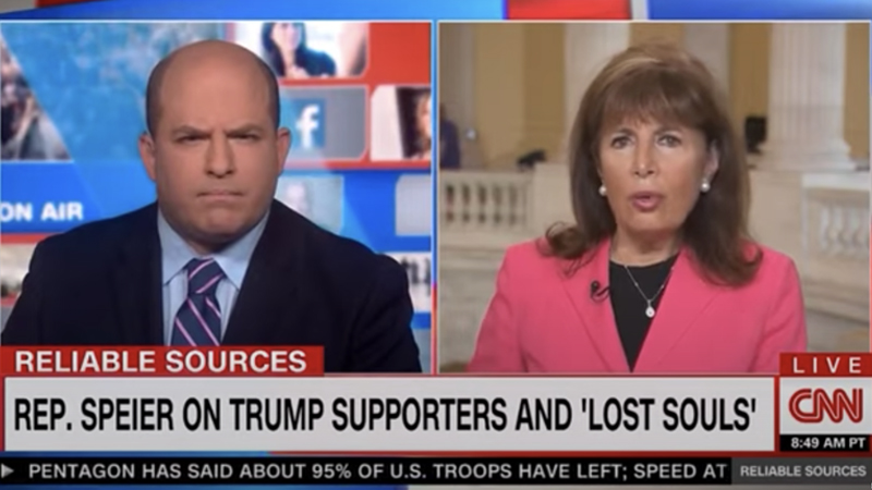 Dem Lawmaker & CNN’s Stelter Compare Trump ‘Cult’ To JONESTOWN