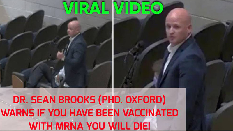 Must-Watch! Dr. Sean Brooks Warns Vaccinated Will Die Soon