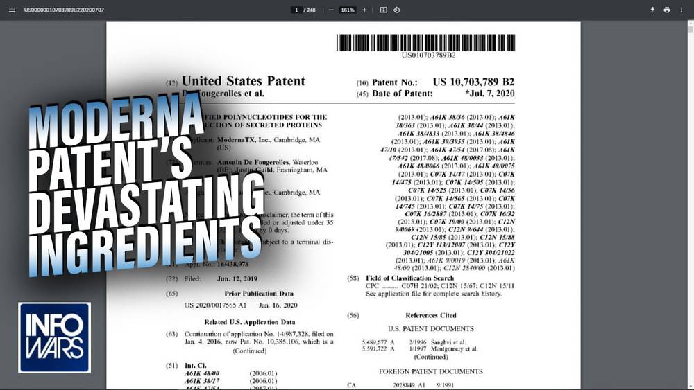 BREAKING: Inside the Moderna Patent's Devastating Ingredients!