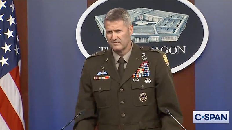 Video: Pentagon ‘Doesn’t Have An Answer’ When Asked How Weapons Will Be Kept Out Of Taliban Hands