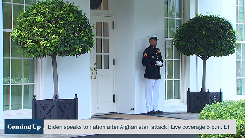 Live: Biden Speaks Following Terror Attack On U.S. Service Members & Afghan Citizens