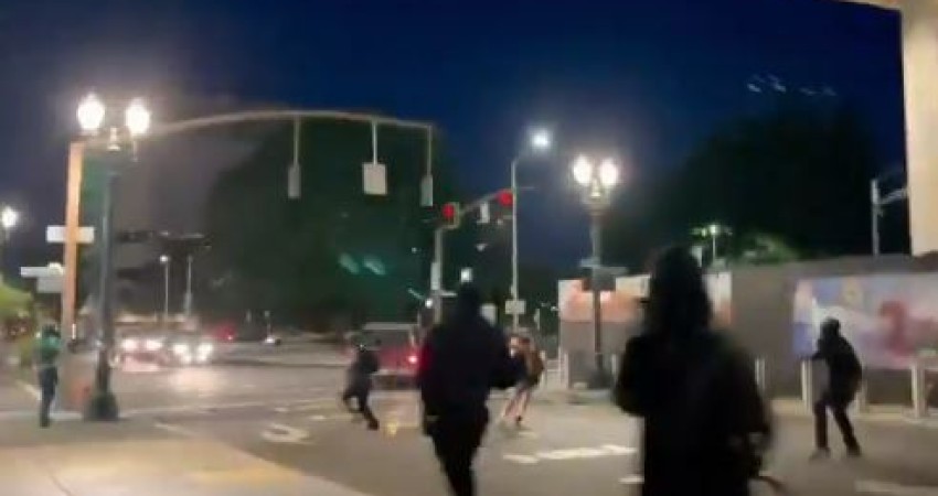 Videos: Armed Antifa Hunt Down Attendees of Christian Event in Portland