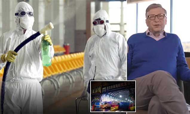 Bill Gates predicted Coronavirus-like outbreak in 2019 film | Daily Mail Online