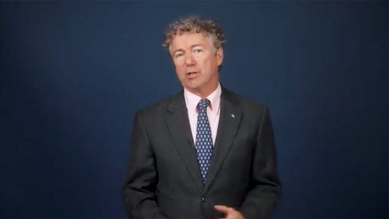 Video: Rand Paul Calls For Resistance To COVID Tyranny