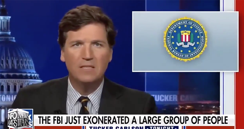 VIDEO: Tucker Carlson confirms FBI STAGED JANUARY 6th