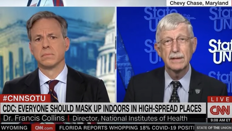 NIH Director: Businesses Should Require Vaccine Proof From Customers