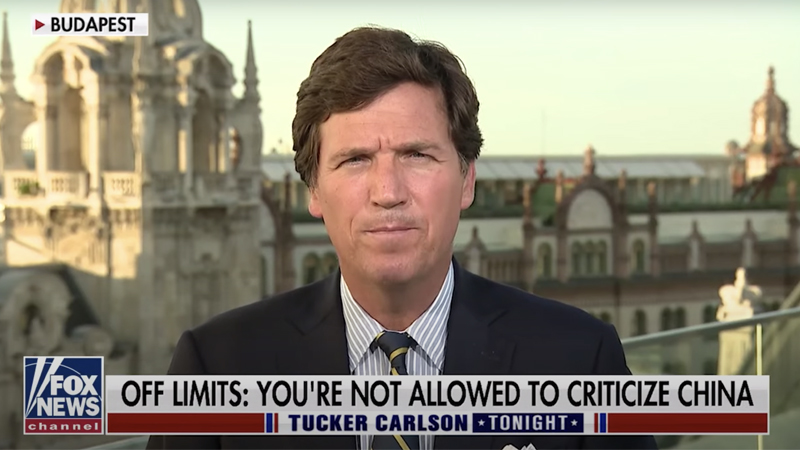 Tucker Carlson Scorches New York Times For Flacking For China, Covering Up COVID Origins