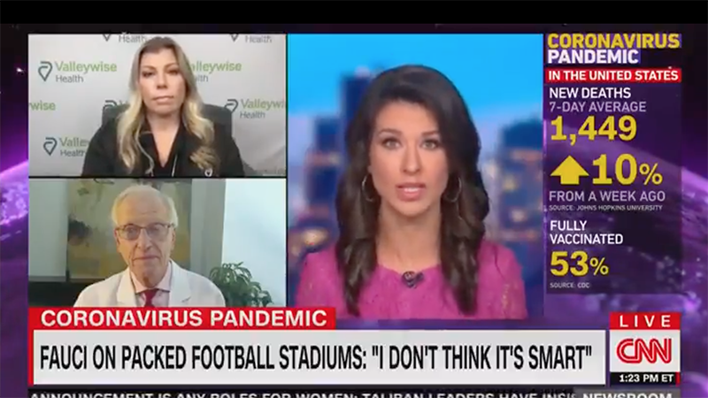 Video: CNN Weirdos Angry About Football Fans Cheering And Breathing Too Hard – NewsWars