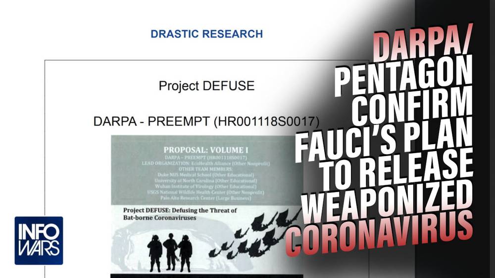 MAXIMUM RED ALERT! Pentagon Confirms Fauci Created and Released COVID-19