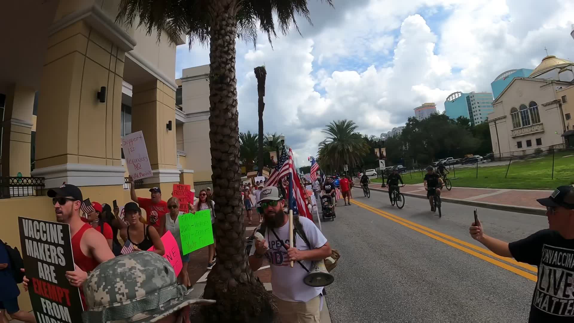 March thru Orlando for freedom