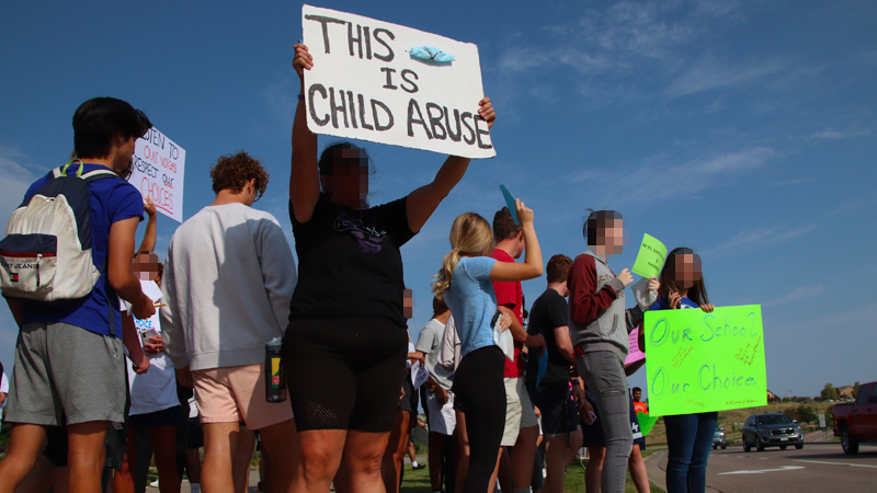 We Need More of This: High School Students Stage Walkout Over Mask Mandate