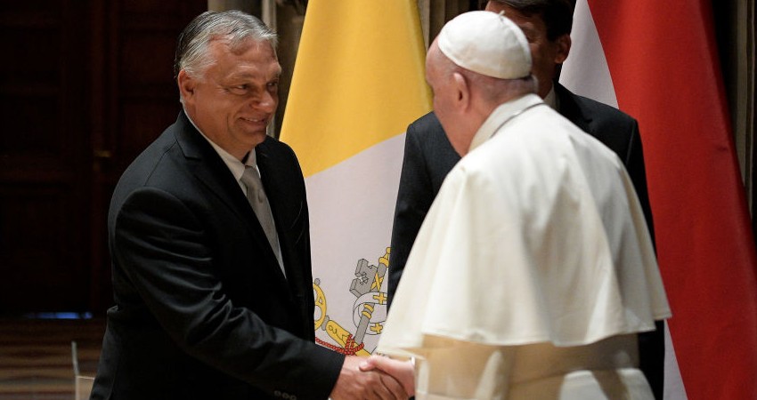 Viktor Orbán Gives Pope Warning About Mass Migration to the West