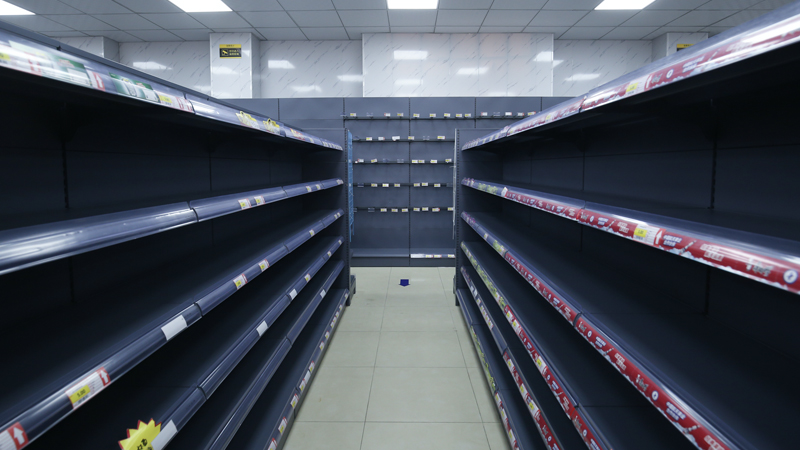 Grocery Shelves Bare In Australia As Trucker Strike, COVID Isolation For Workers Reels Country