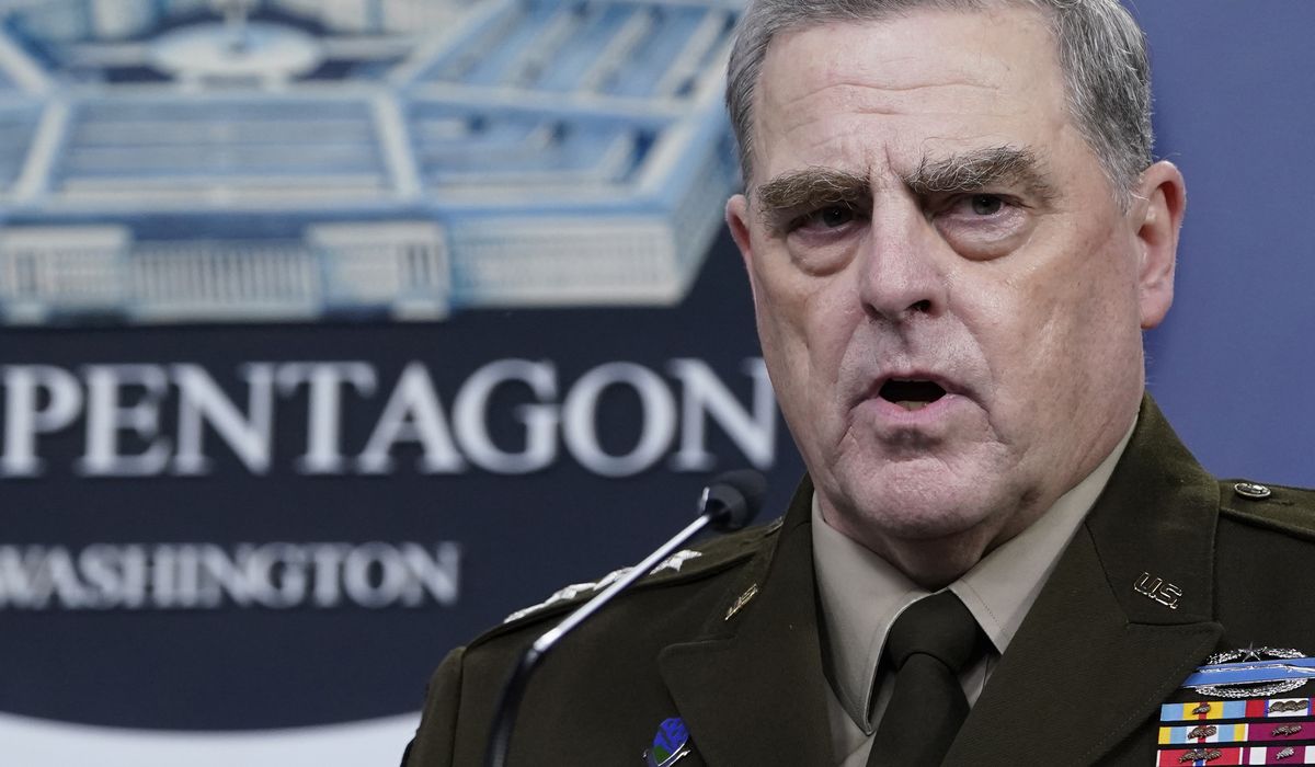 Gen. Mark Milley went around Trump in final days to reassure China, Bob Woodward book claims - Washington Times