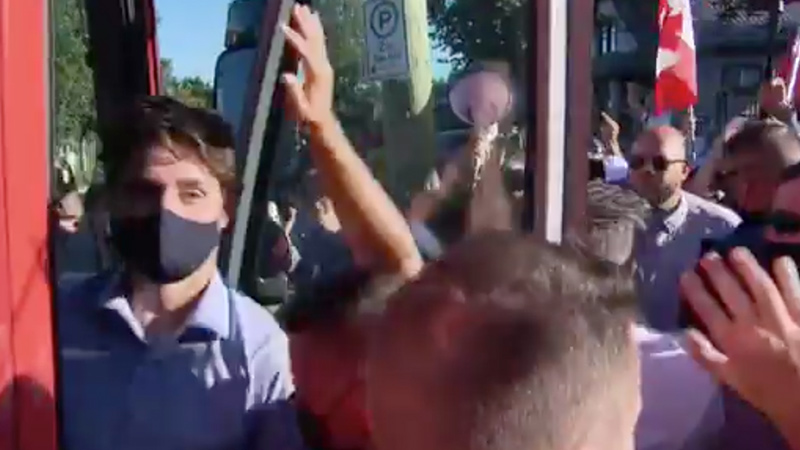 Canadians Rise Up: Trudeau Pelted With Stones, Shouted Down By Angry Citizens