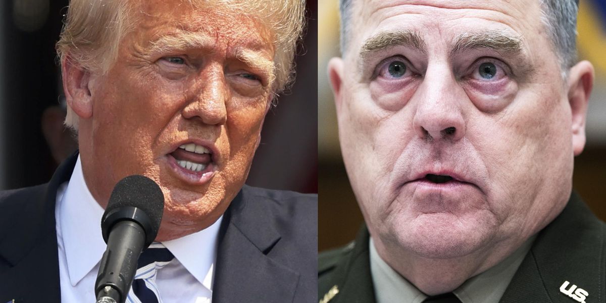 Trump responds to report Gen. Milley called China behind his back to avoid possible nuke attack: 'That's treason!' - TheBlaze