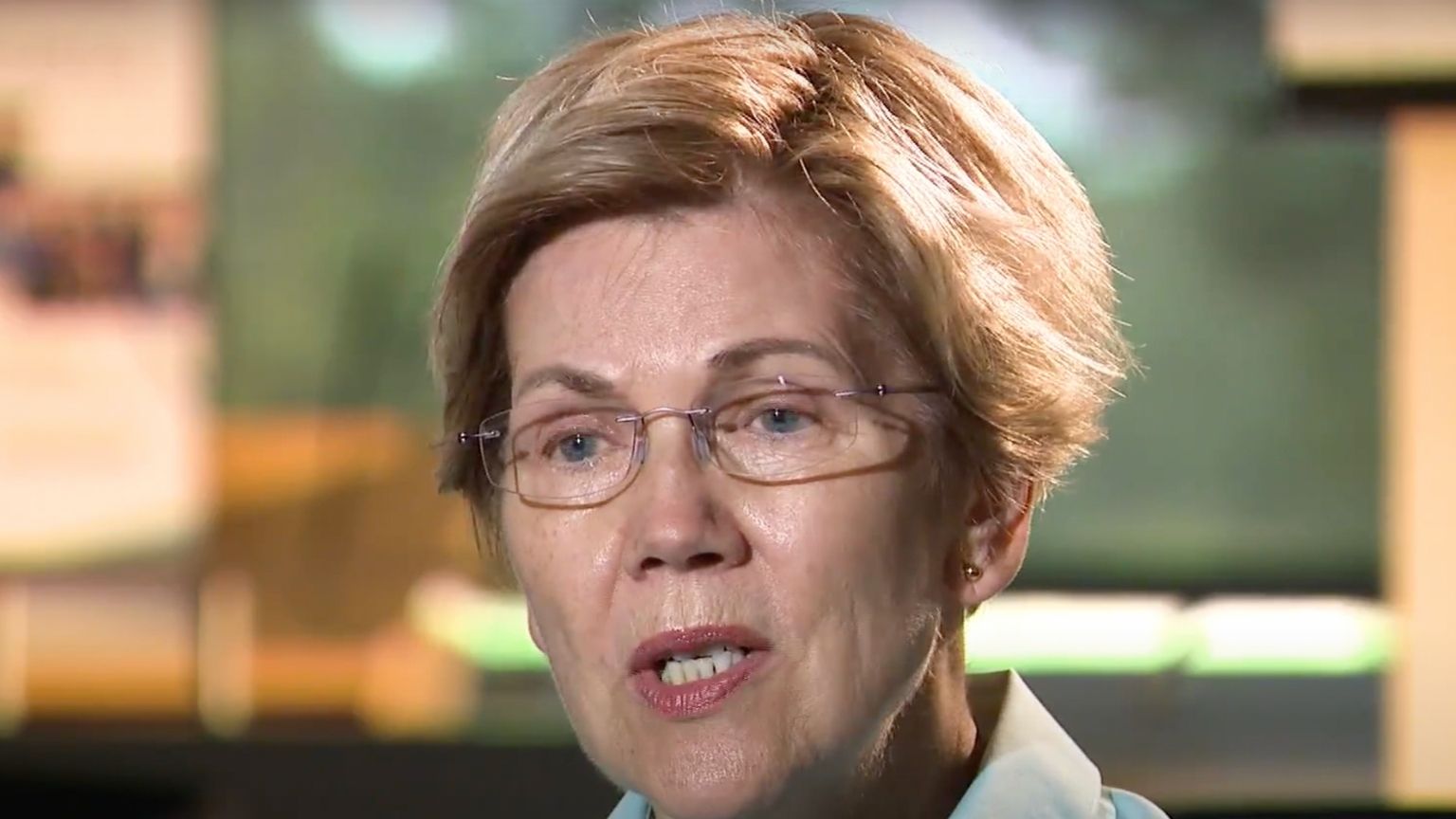 Senator Elizabeth Warren questions Amazon on why books that contain 