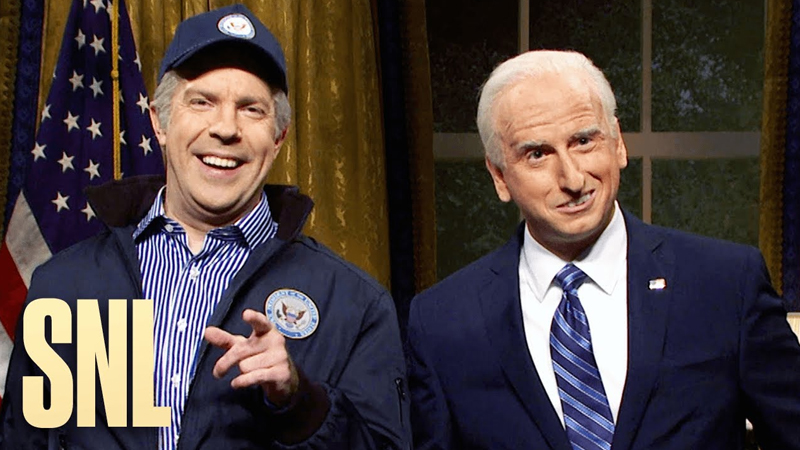 ‘Snowflakes Sad’: SNL Takes Jab at President Biden Receiving Shoulder Massage From VP Biden