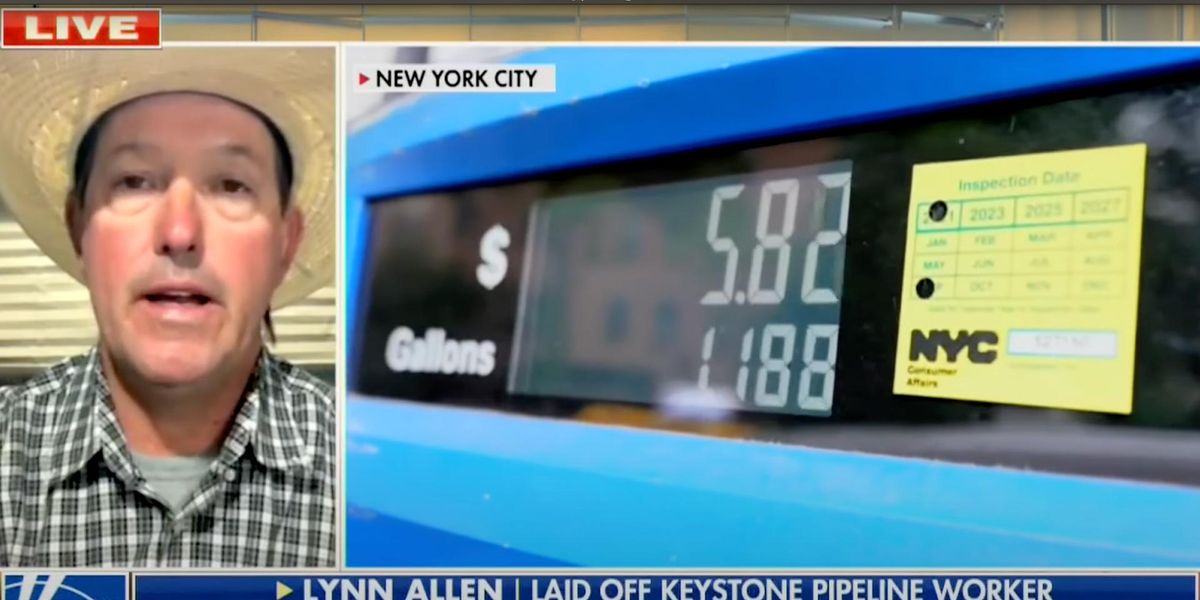 Laid-off pipeline worker goes after Biden for skyrocketing gas prices: ‘Everything that Biden’s touched or done — it’s a failure’ - TheBlaze