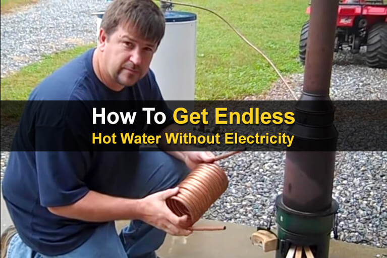 How To Get Endless Hot Water Without Electricity | Urban Survival Site