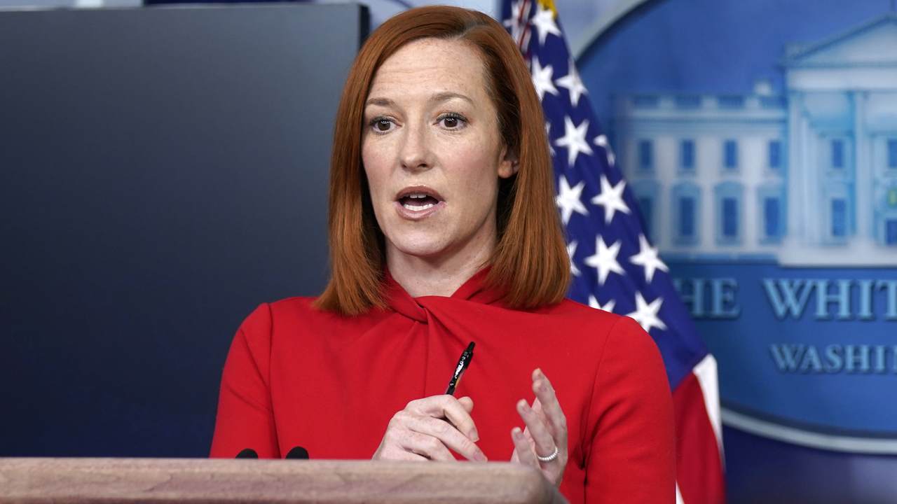 Here's What Jen Psaki Blames for Biden's Titanic-Level Poll Performance