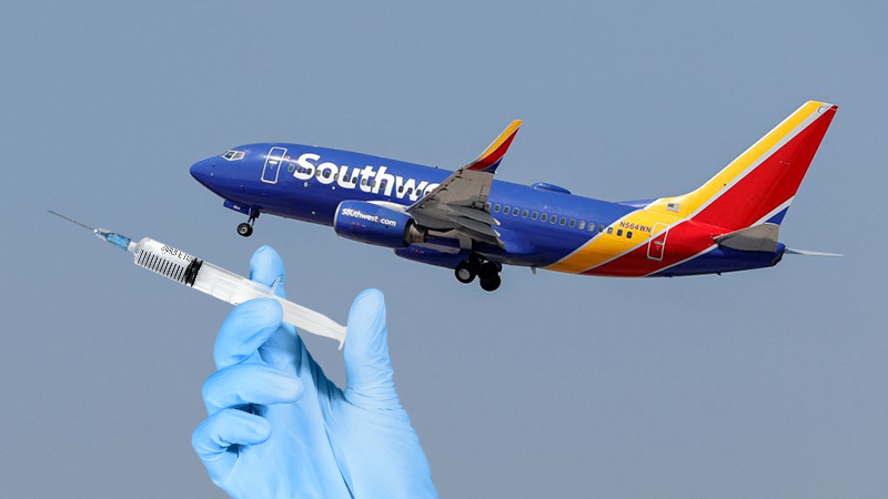 Report: Southwest Airlines To ‘Comply’ With Biden Vaccine Mandate For All Employees – NewsWars