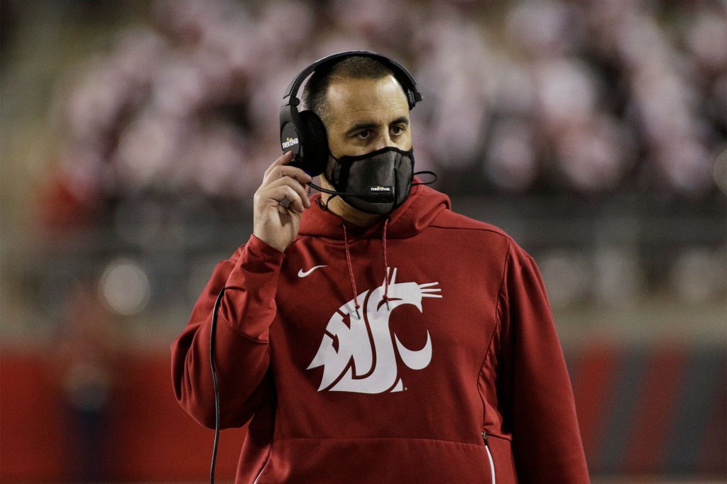 Washington State football coach Nick Rolovich fired for refusing COVID vaccine