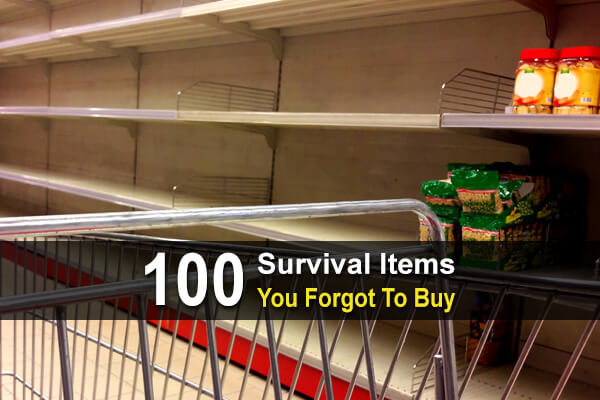 100 Most Overlooked Survival Items