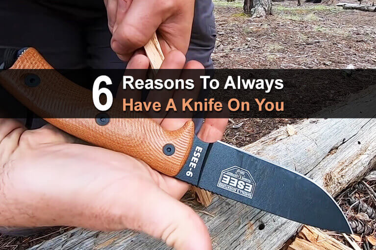 6 Reasons To Always Have A Knife On You | Urban Survival Site