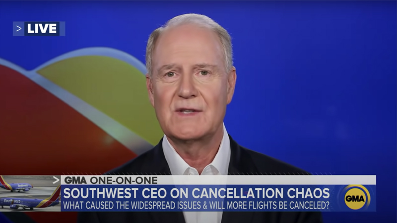 Southwest Airlines CEO Says No Employees Will Be Fired Over Biden’s Vaccine Mandate