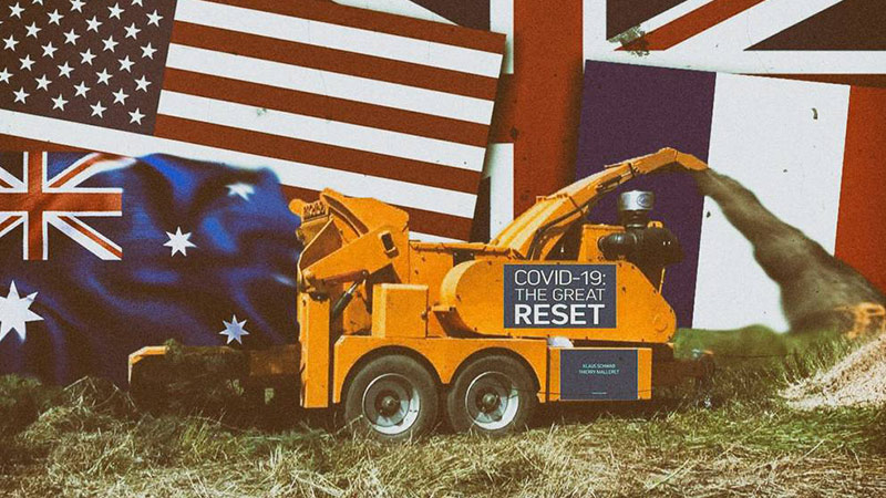 We Are Being Fed Into The Great Reset Woodchipper