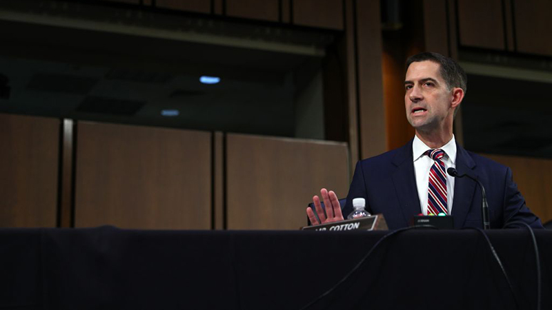 Senator Cotton Warns Hundreds Of “Unknown Afghans” Escaping Into U.S. From Military Bases