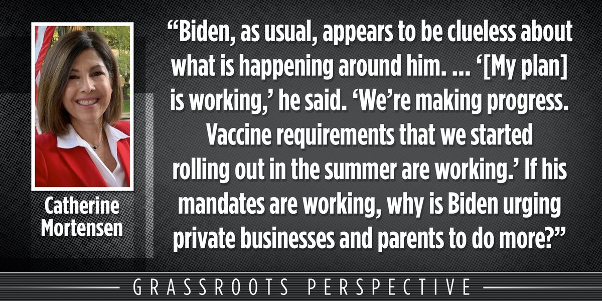 Catherine Mortensen: The Vax Mandate Rebellion Is Real | The Patriot Post