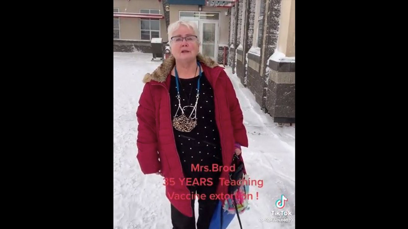 Heartbreaking: Teacher Fired from 35-Year Position for Refusing Vax Breaks Down In Tears