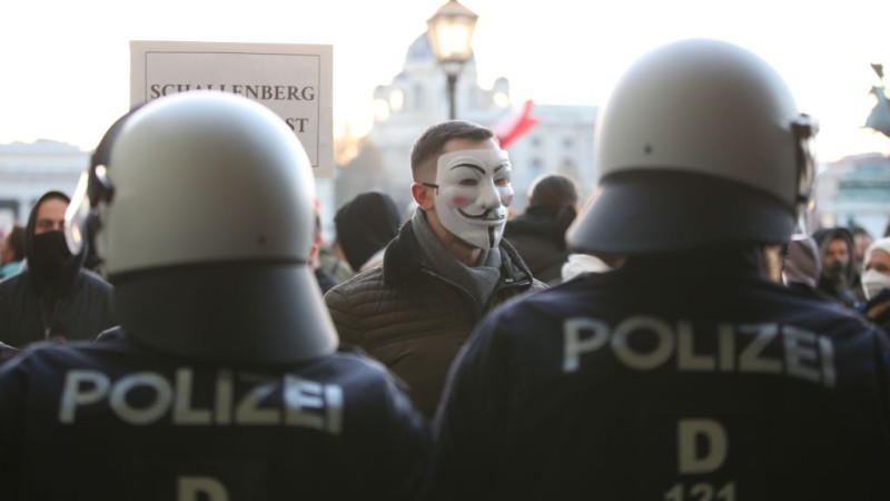 Unvaccinated Austrians Face Prison Time, Huge Fines For Non-Compliance