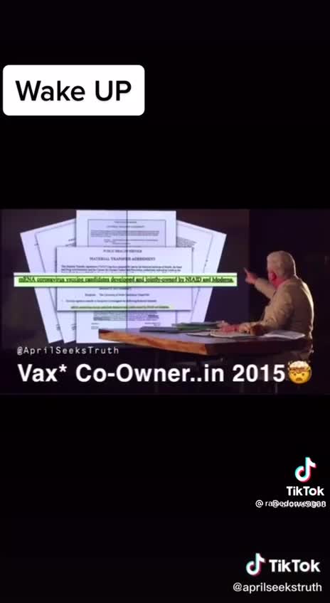 The Government Co-Owns The DEATH VAX and Mandating it
