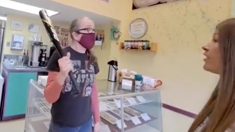 Watch: Divisive Mask Mandate Leads To Wild Fight At Oregon Cookie Shop